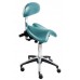 Plasdent SADDLE DOCTOR STOOL, WIDE, BACK REST